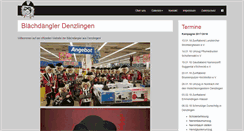 Desktop Screenshot of blaechdaengler.de